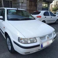 سمند ال ایکس  مدل آخر ۱۳۹۰ سفید کم کارکرد
