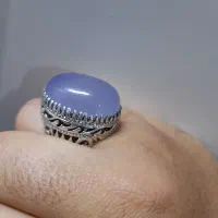 دو عدد انگشتر عقیق نقره
