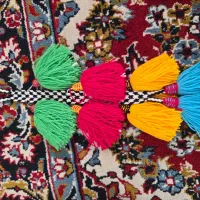 دستمال رقص بختیاری|لوازم خیاطی و بافتنی|اردل, |دیوار