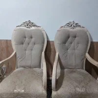 مبل ۷ نفره با ۴ عدد میزبان|مبلمان خانگی و میز عسلی|سرایان, |دیوار