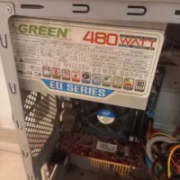 کیس اقتصادی برد h61m-c پاور ۴۸۰ گرین رم ۴ هارد ۵۰۰
