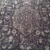 قالی مترون 6متری در حد نو|فرش|کرمان, |دیوار