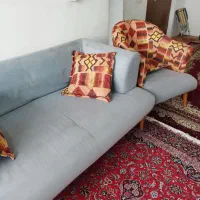 مبل راحتی 7 نفره دست دوم|مبلمان خانگی و میز عسلی|آستانه اشرفیه, |دیوار