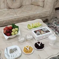 مبل7نفره به همراه میز ناهار خوری 8نفره