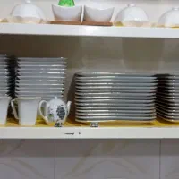 ظرف چینی|ظروف سرو و پذیرایی|مسجد سلیمان, |دیوار