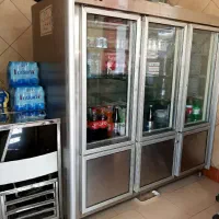 یخچال ایستاده ویترینی