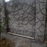 سیمانکاری طرح سنگ و ساده و بنایی|خدمات پیشه و مهارت|رشت, چمارسرا|دیوار