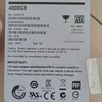 هارد اینترنال سیگیت Seagate Surveillance 4TB|قطعات و لوازم جانبی رایانه|شیراز, بالا کفت|دیوار