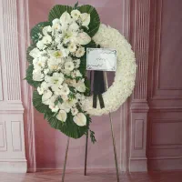 تاج گل و سبد گل