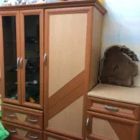 کمد و تخت کودک/نوجوان|تخت و سرویس خواب|تهران, شهرک کوهسار|دیوار