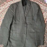 کت و شلوار سایز ۵۲ رنگ طوسی