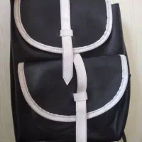 دو عدد کوله چرم مناسب مدرسه