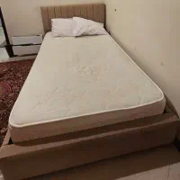 تخت یک و نیم نفره + کفی فلزی (بدون تشک)|تخت و سرویس خواب|تهران, اباذر|دیوار