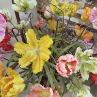 گلدان مصنوعی|گل مصنوعی|محمدیه-قزوین, |دیوار