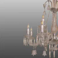 لوستر باکارات تولیدی|لوستر و چراغ آویز|اصفهان, بوستان ناژوان|دیوار