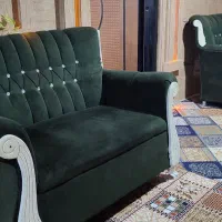 مبل سالم ۷نفره|مبلمان خانگی و میز عسلی|رشت, عینک|دیوار