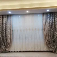 پرده دکورایتالیایی و هزارن طرح متنوع اقساط طولانی|پرده، رانر، رومیزی|تبریز, |دیوار