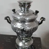 سماور گازی ۶لیتری طرح قلم کاری