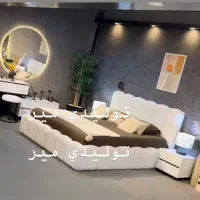 تولیدی سرویس تخت خواب ۲ نفره ۱نفره باکس تشک مدل۰۳۹