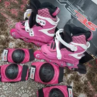 اسکیت دخترانه بسیار سالم و تمیز|دوچرخه، اسکیت، اسکوتر|شهریار, شهرک وائین|دیوار