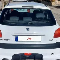 206 تیپ ۵ مدل ۹۰|خودرو سواری و وانت|همدان, |دیوار