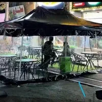 الاچیق مناسب رستوران جیگرکی سایبان سایبون