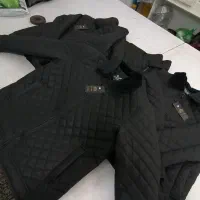 کاپشن چرم وپافرچرم مردانه کاملا نوی