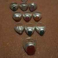 انگشتر.نقره.تزئینی