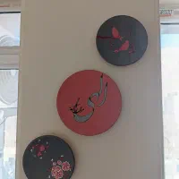 دیوارکوب سفالی ست سه تایی