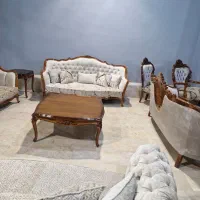 مدل کلاسیک کوئین فرانسوی|مبلمان خانگی و میز عسلی|آستارا, |دیوار