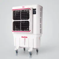 تعدادی کولر آبی برفاب با مخزن یخ و رقص نور