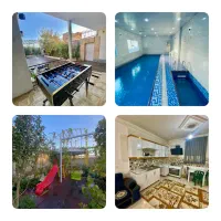 ویلا استخردار زلال و استخرکودک وباغ سرسبز نیشابور