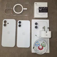 آیفون ۱۶ نرمال دو سیم + شارژر اصل + ۲ قاب + گلس|موبایل|بندر انزلی, سی متری|دیوار