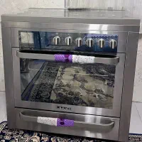 فرگاز پنج شعله تمام استیل لمسی لوفرا لوکاتی