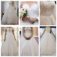 تعدادی لباس عروس