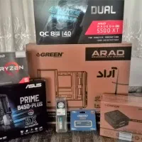 سیستم گیمینگ AMD RYZEN 5 5500GT-4650G|رایانه رومیزی|مشهد, وکیل‌آباد|دیوار