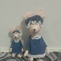 عروسک موش پارچه ای