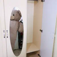 سرویس خاب و تخت نوجوان دخترانه|تخت و سرویس خواب|سیرجان, |دیوار