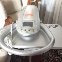 اتو پرس ژانومه نو درحد دوبار استفاده شده جهیزیه