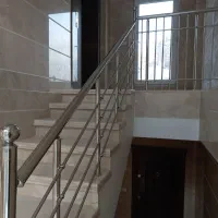 نرده و حفاظ استیل نرده استیل حفاظ استیل پله گرد|خدمات پیشه و مهارت|اندیشه, شهرک صدف|دیوار