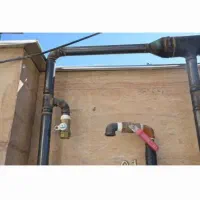 جوشکاری لوله گاز و درب حفاظ و خورده کاری