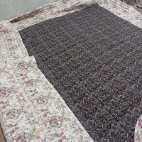 لحاف کرسی پنبه ترمه دست دوز