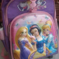 کیف مدرسه دخترونه وکوله چرخ دار