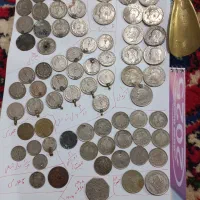 سکه قاجاری و شاهی و جمهوری|کلکسیون اشیاء عتیقه|ورزقان, |دیوار