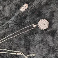 نیم ست نقره (مناسب هدیه )|جواهرات|یزد, |دیوار