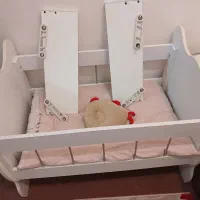 گهواره تخت شو کودک در حدنو|تخت و صندلی بچه|فرخ‌شهر, |دیوار