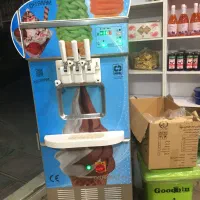 دستگاه بستنی ساز نیکنام دلارام تک فازمتور بزرگ سبز