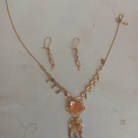 گردنبند با گوشواره