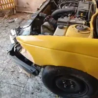 تاکسی زرد تصادفی اوراقی