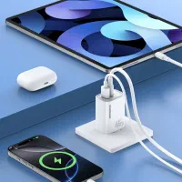 شارژر45وات هوشمند (۲ درگاه شارژ)